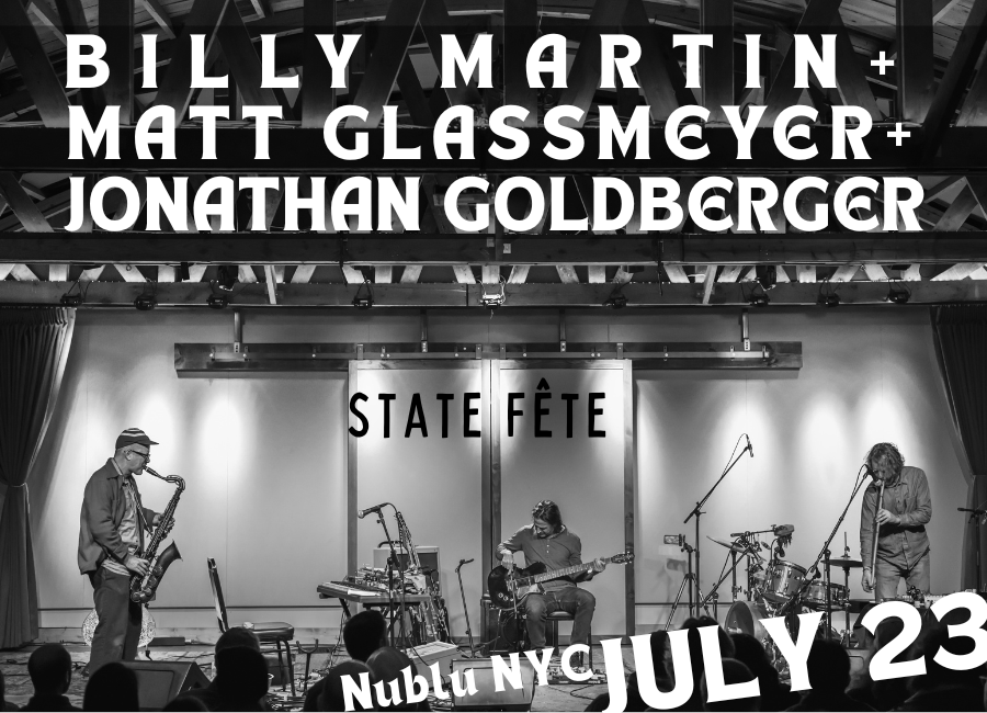 Nublu, NYC - Martin, Glassmeyer, Goldberger ALBUM RELEASE