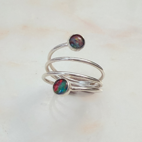 Charming wrapped ring