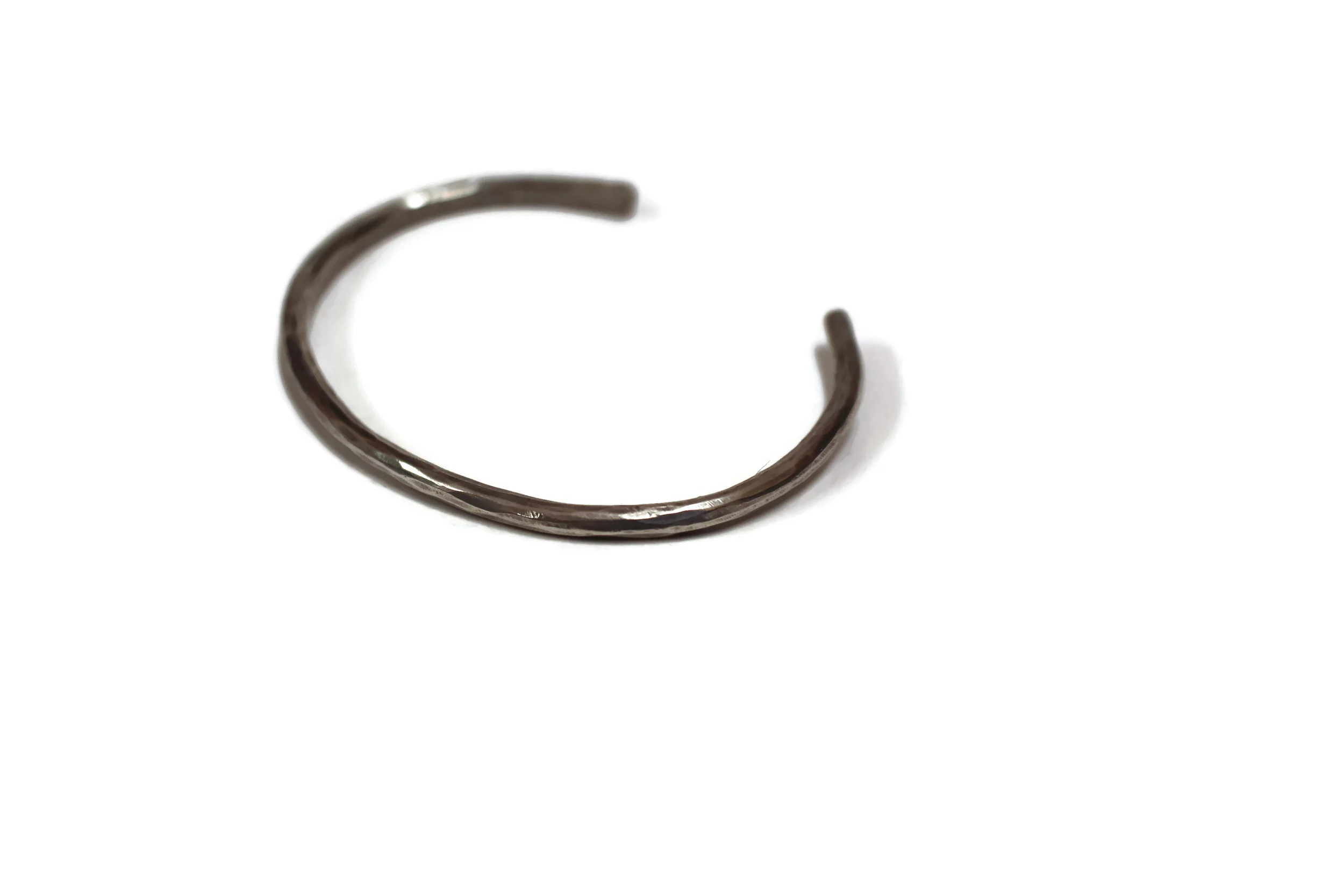 Copy of hammered silver cuff bracelet