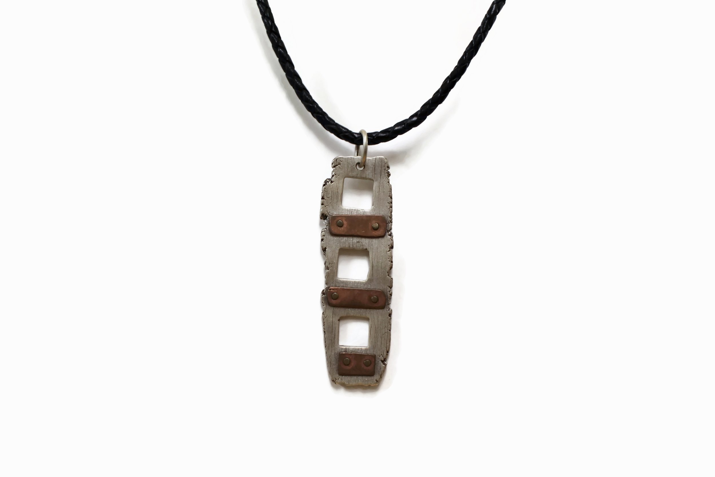 Copy of mens silver necklace