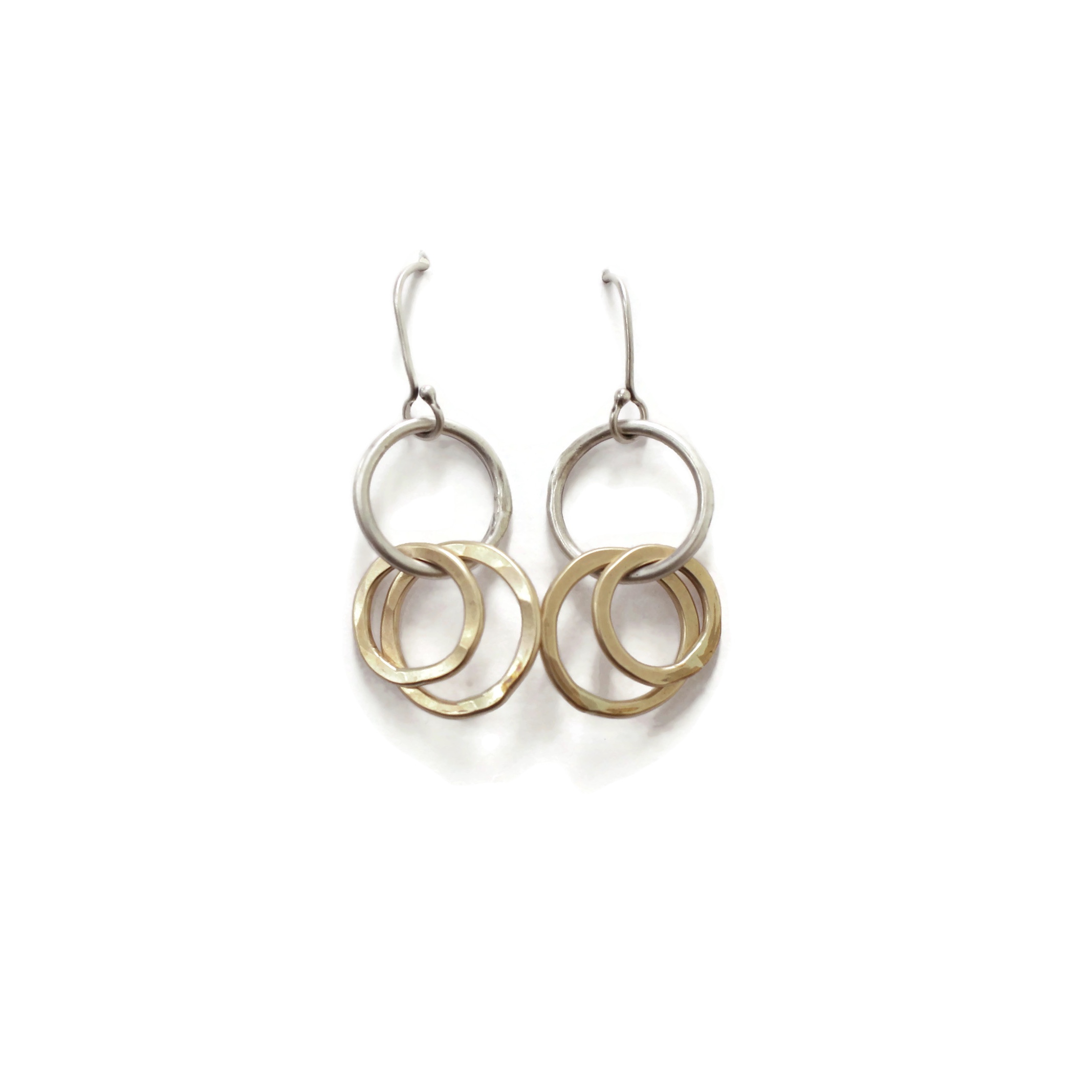 gold hoop earrings
