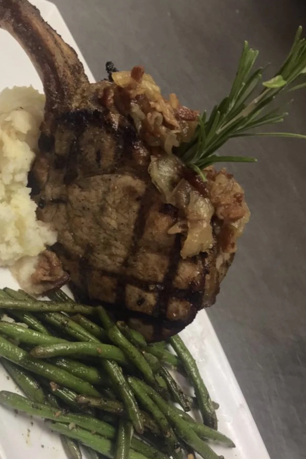 rosemary pork chop