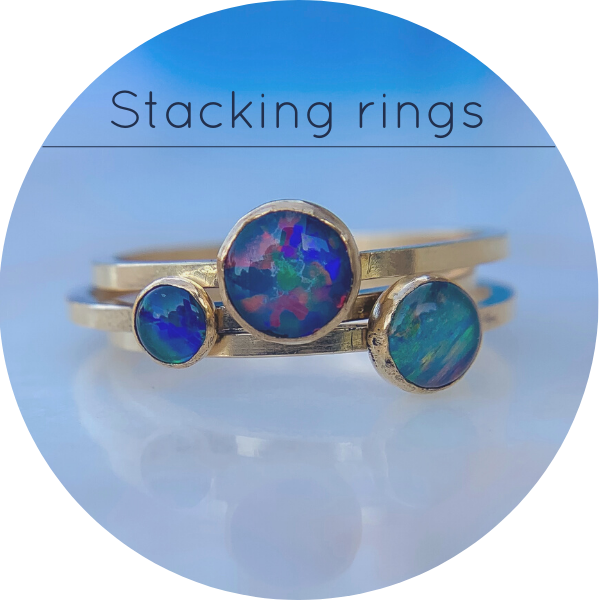  opal stacking rings 