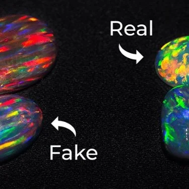 How to find a genuine opal ring.