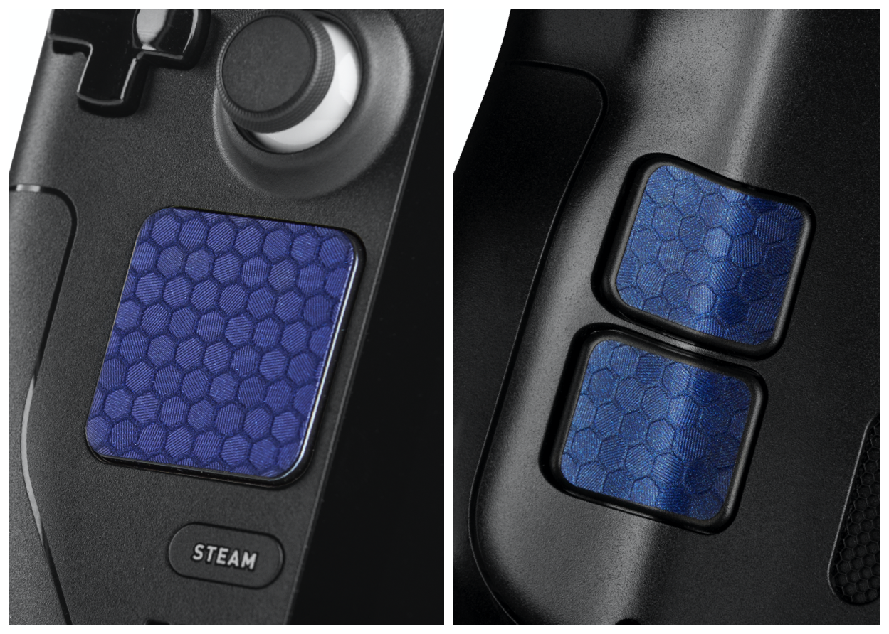 Steam Deck Back Button TouchProtect — Colored Controllers