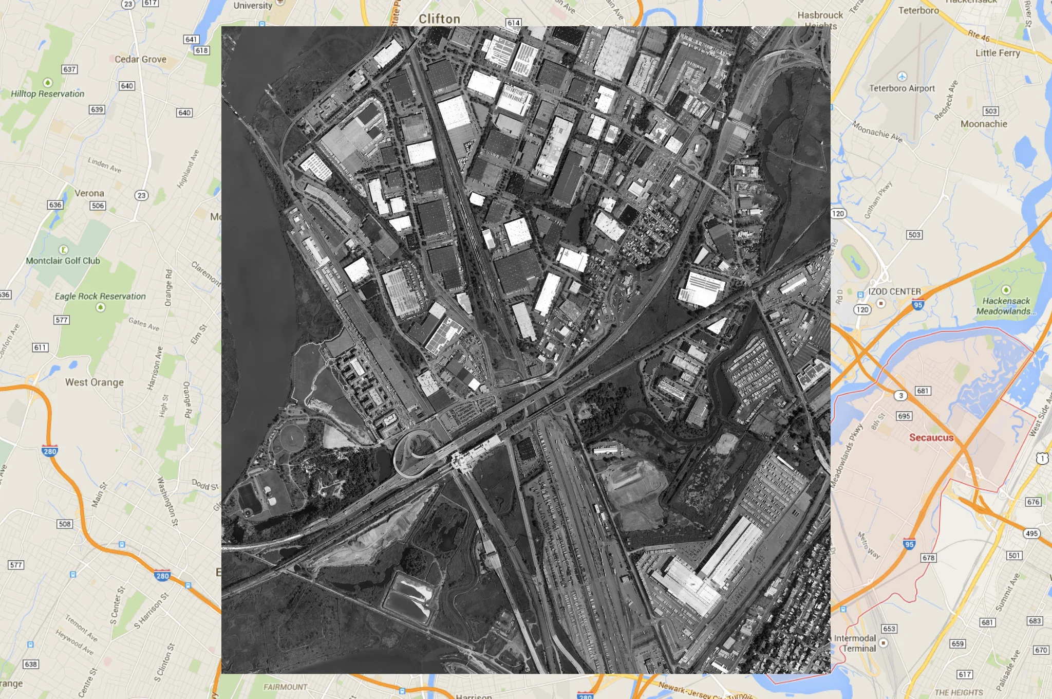 Secaucus, NJ - Ceiling Wrap