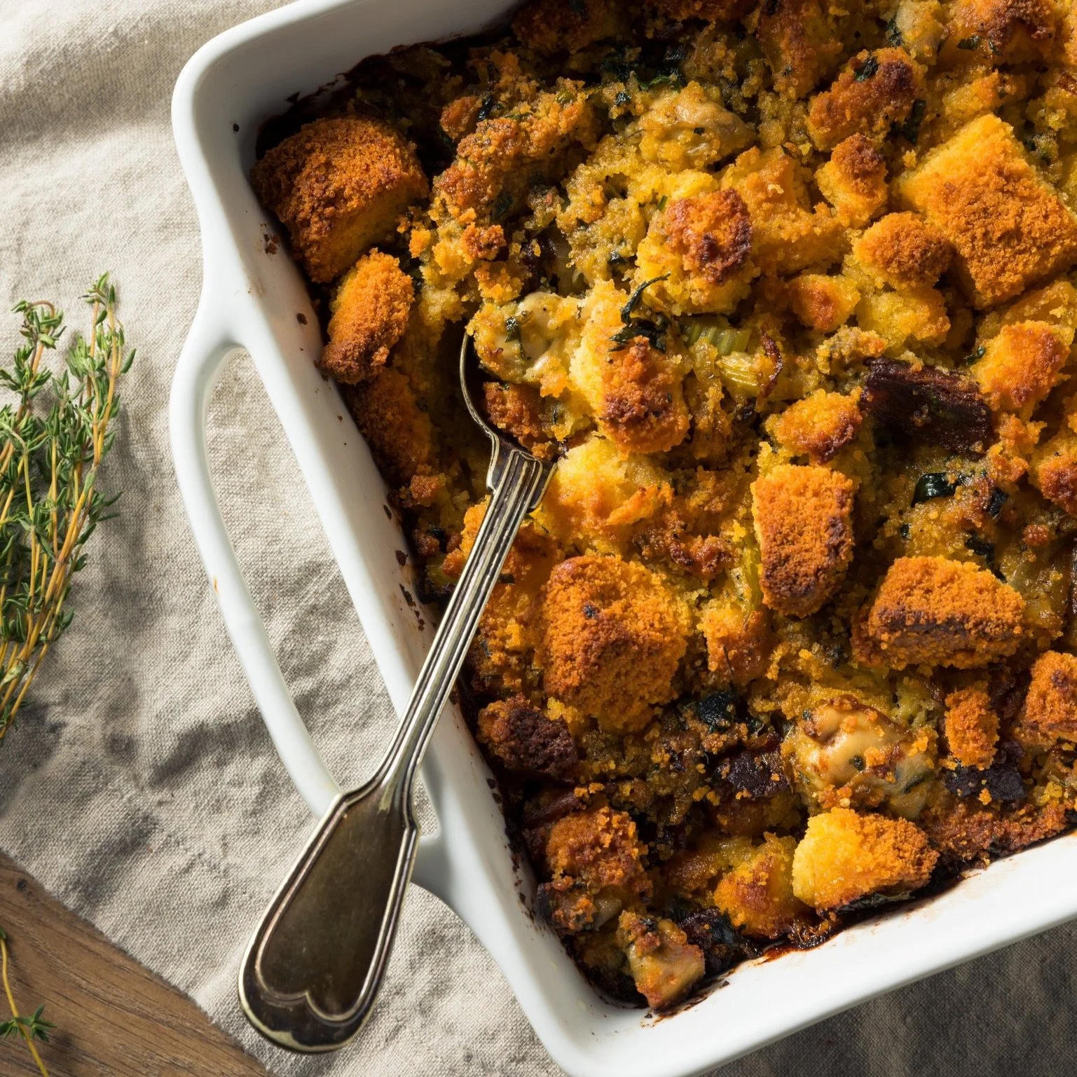 Smoked Oyster Dressing — Seven Oxen Estate Wines