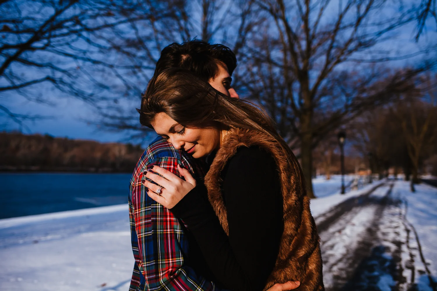 Philadelphia engagement photos, Philadelphia engagement photography, Philadelphia engagement photographer, engagement session in Philadelphia, city engagement photos, urban engagement photography, urban engagement session, city engagement photography, city engagement photographer, chic engagement photos, unique engagement photos, winter engagement photos, christmas engagement photos, engagement photos at christmas, twinkle lights, park engagement photos, engagement photos in a park