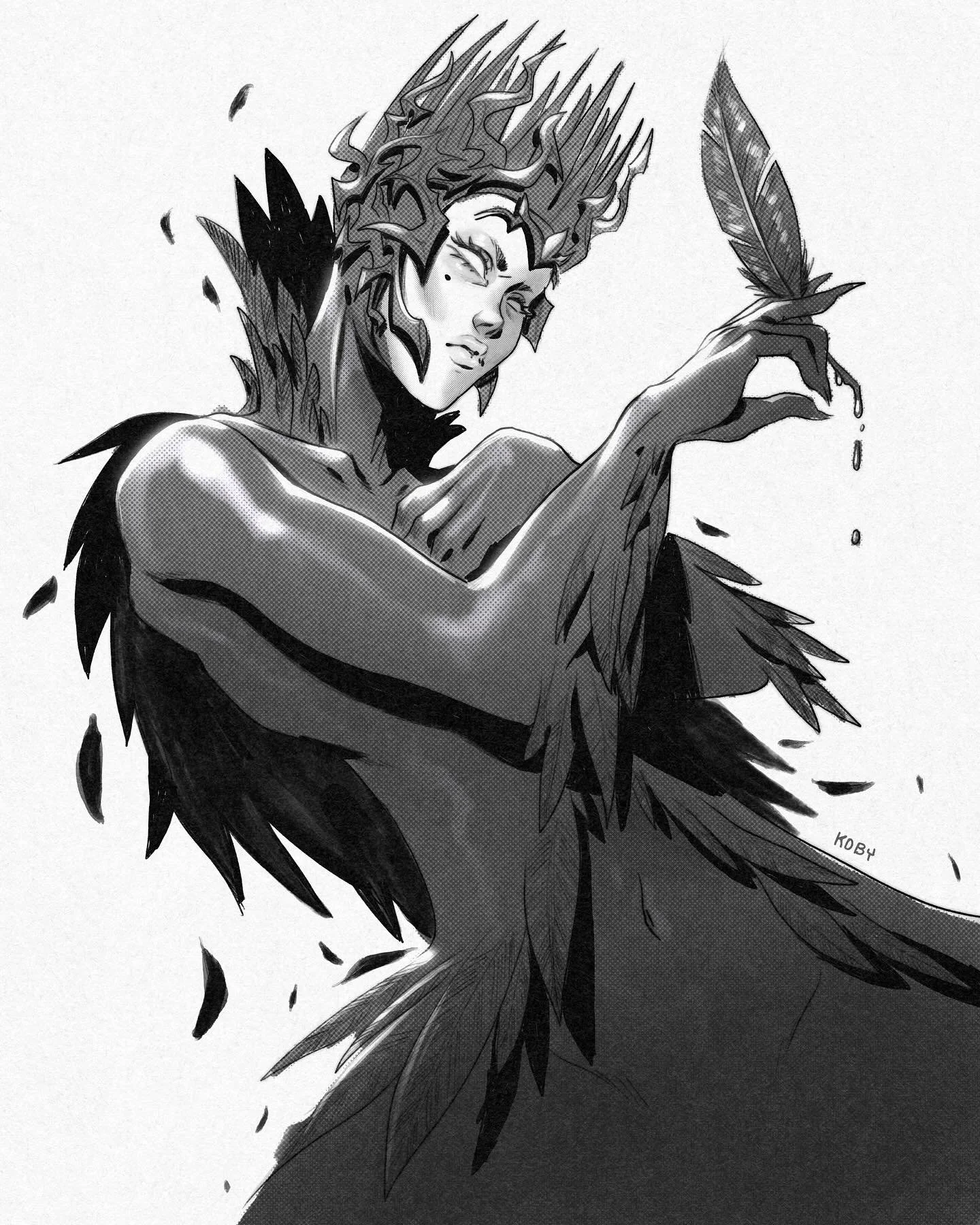 Inktober Day 3: Crown 👑

It takes a different kind of strength to wear a crown that cuts so deeply, don&rsquo;t you think?

Three days into #Inktober and still kickin 
@inktober

#Inktober2025 #DigitalInk #DigitalArt #DigitalDrawing #ProcreateArt #L