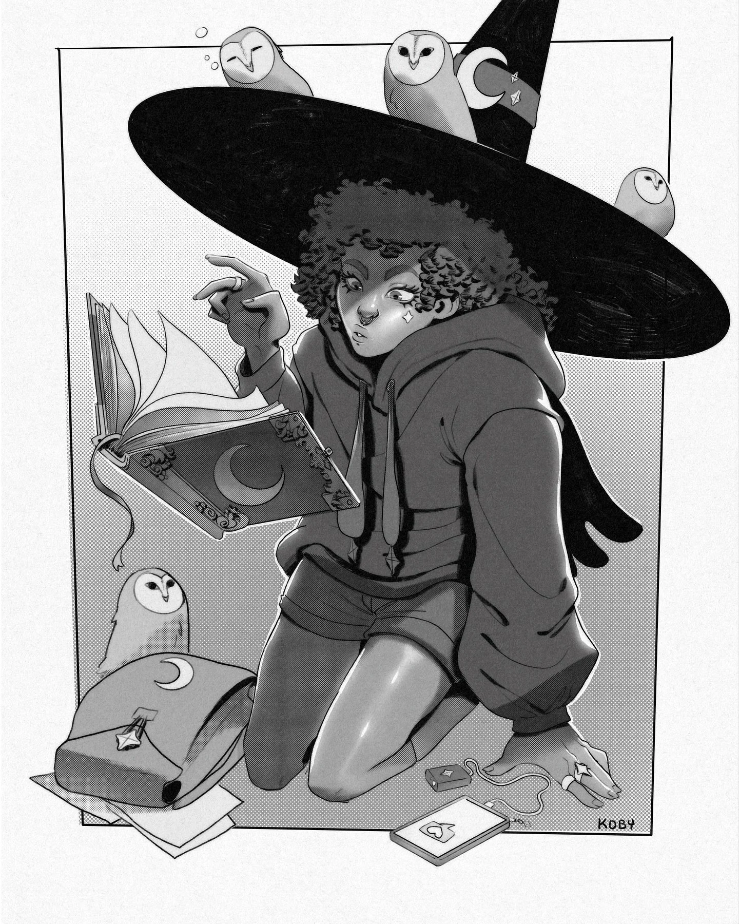 Inktober Day 29: Lesson 🦉

A young mind in pursuit of ancient knowledge. With a parliament of onlookers in tow, she dedicates herself tonmastering her craft, one vital lesson at a time.

@inktober

#Inktober #Inktober2025 #DigitalArt #LineArt #Lesso