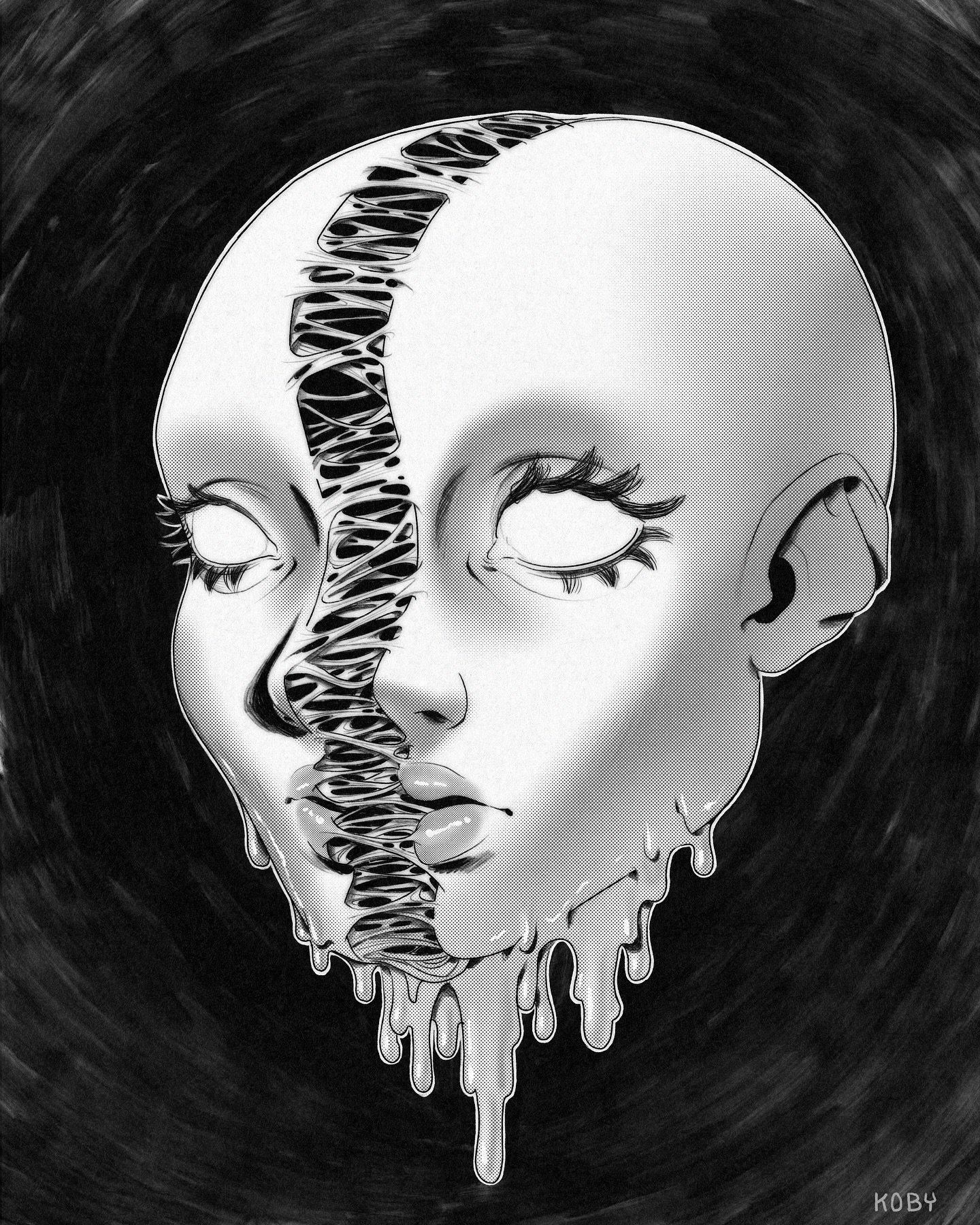 Inktober Day 30: Vacant 👻

@inktober

#Inktober #Inktober2025 #DigitalArt #InktoberDay30 #Vacant #HorrorArt #BodyHorror #GothicArt #Illustration #ArtistOnInstagram #ProcreateArt #SpookyArt #illust