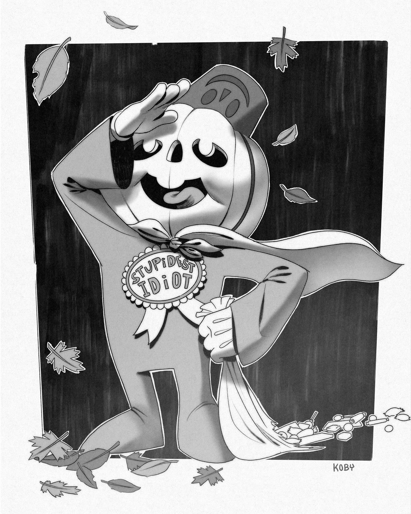 Inktober Day 31: Award🏅

The grand finale of foolishness! Here&rsquo;s an actual picture of me thinking that doing a daily drawing for the month with looming deadlines was a good idea 😅

But for real, this has been super fun and I&rsquo;ve enjoyed 