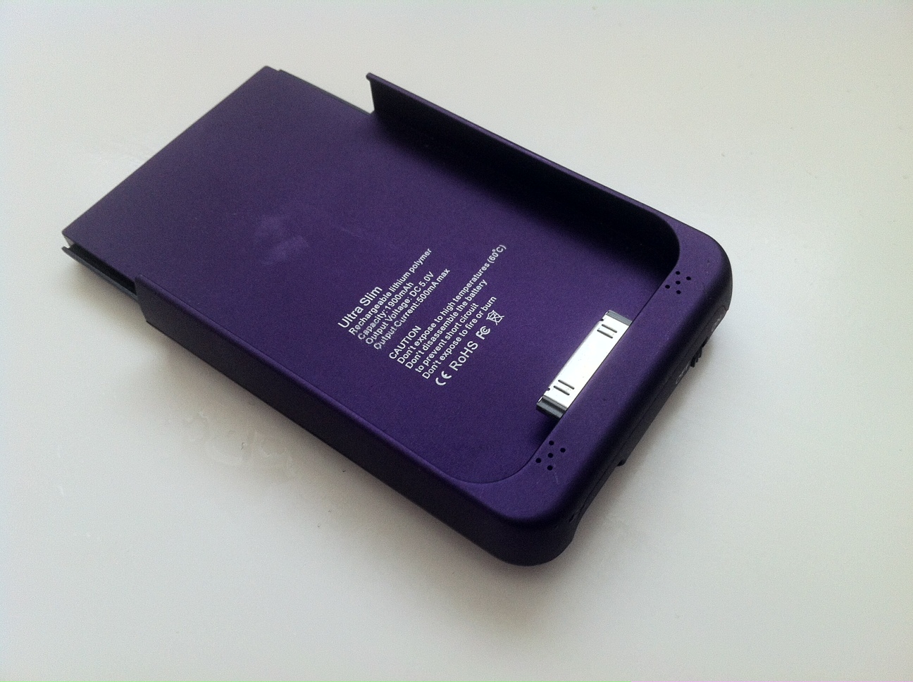 Picture 1a - Case before hacking 