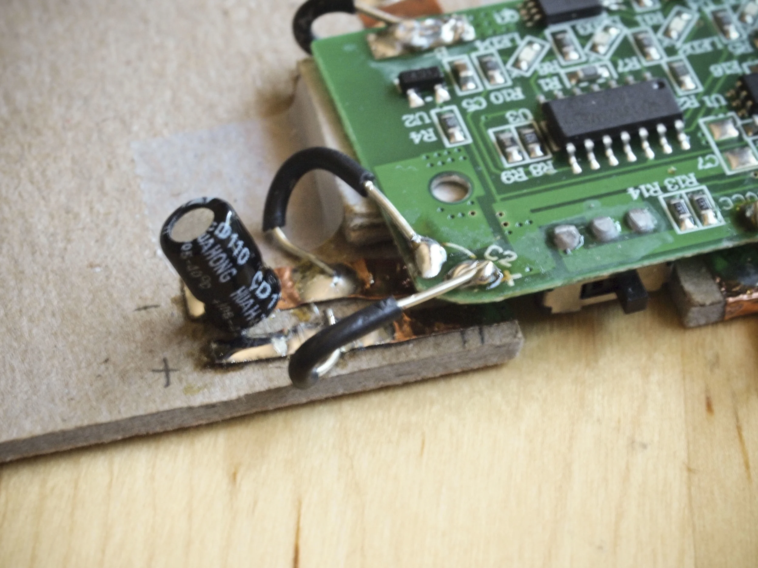 Rechargeable Battery Notebook Hack - Prototype