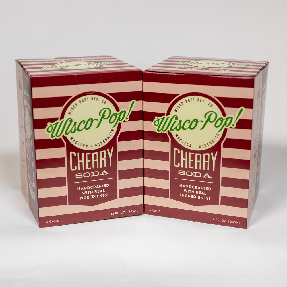 Organic Cherry Soda - Monthly Subscription — Wisco Pop! Sparkle*