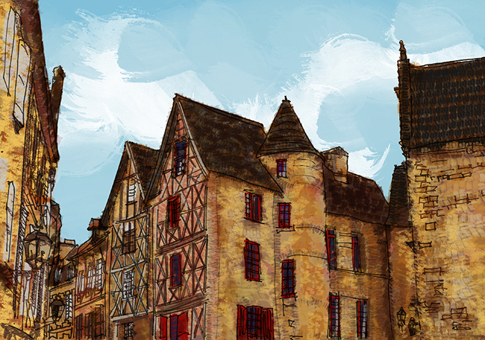 Sarlat Perigord, France