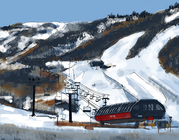 First Time Ski Lift
