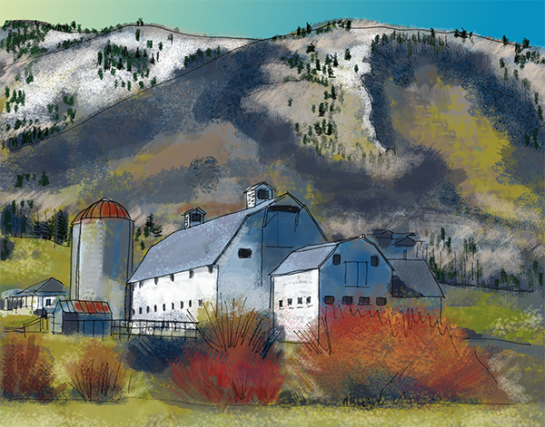 McPolin Barn in Park City, Utah