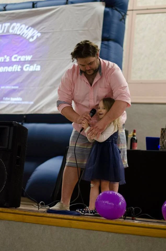 Hosting the Pat's Crohn's Crew Benefit April 2015.