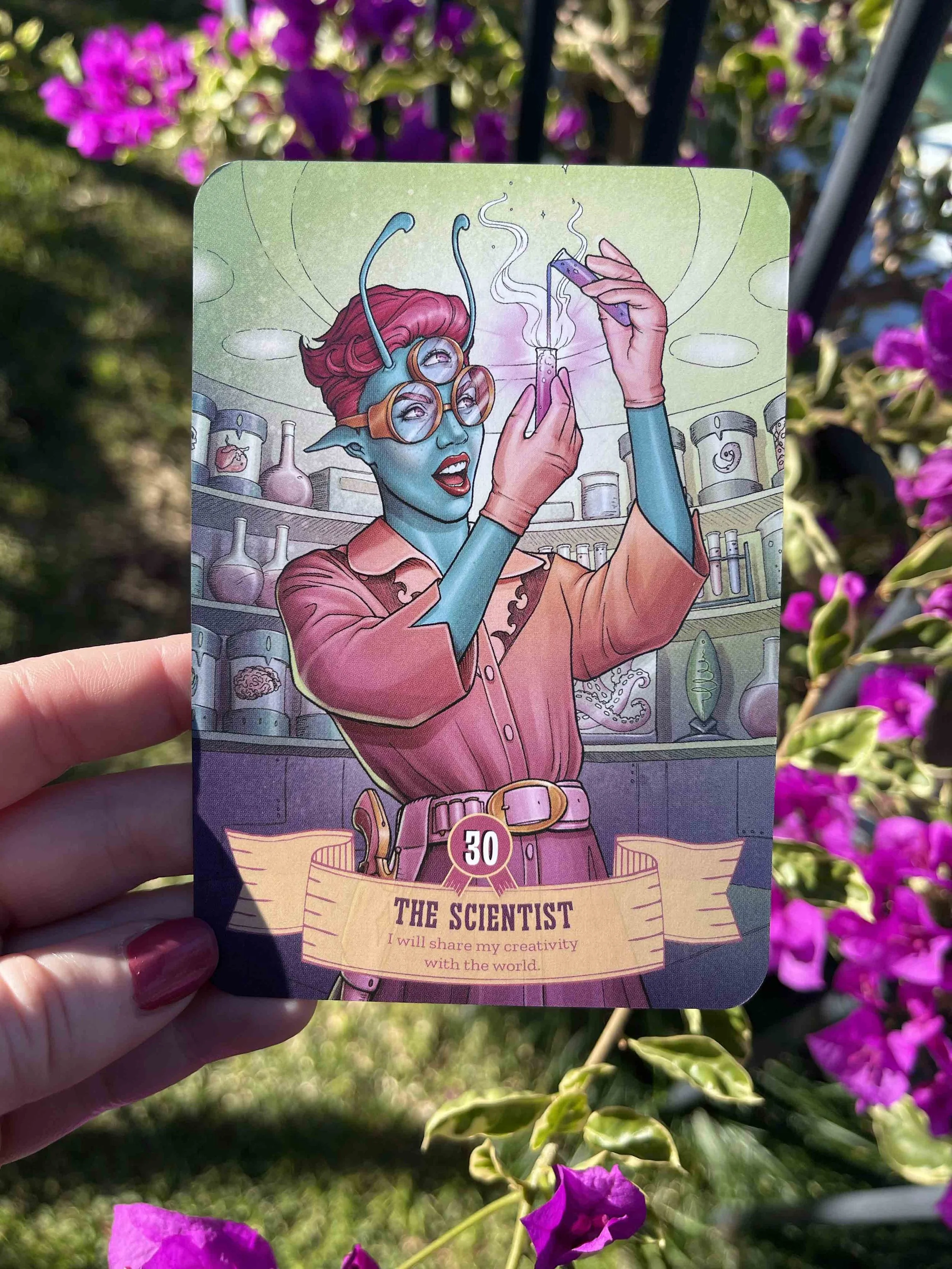 The final oracle card