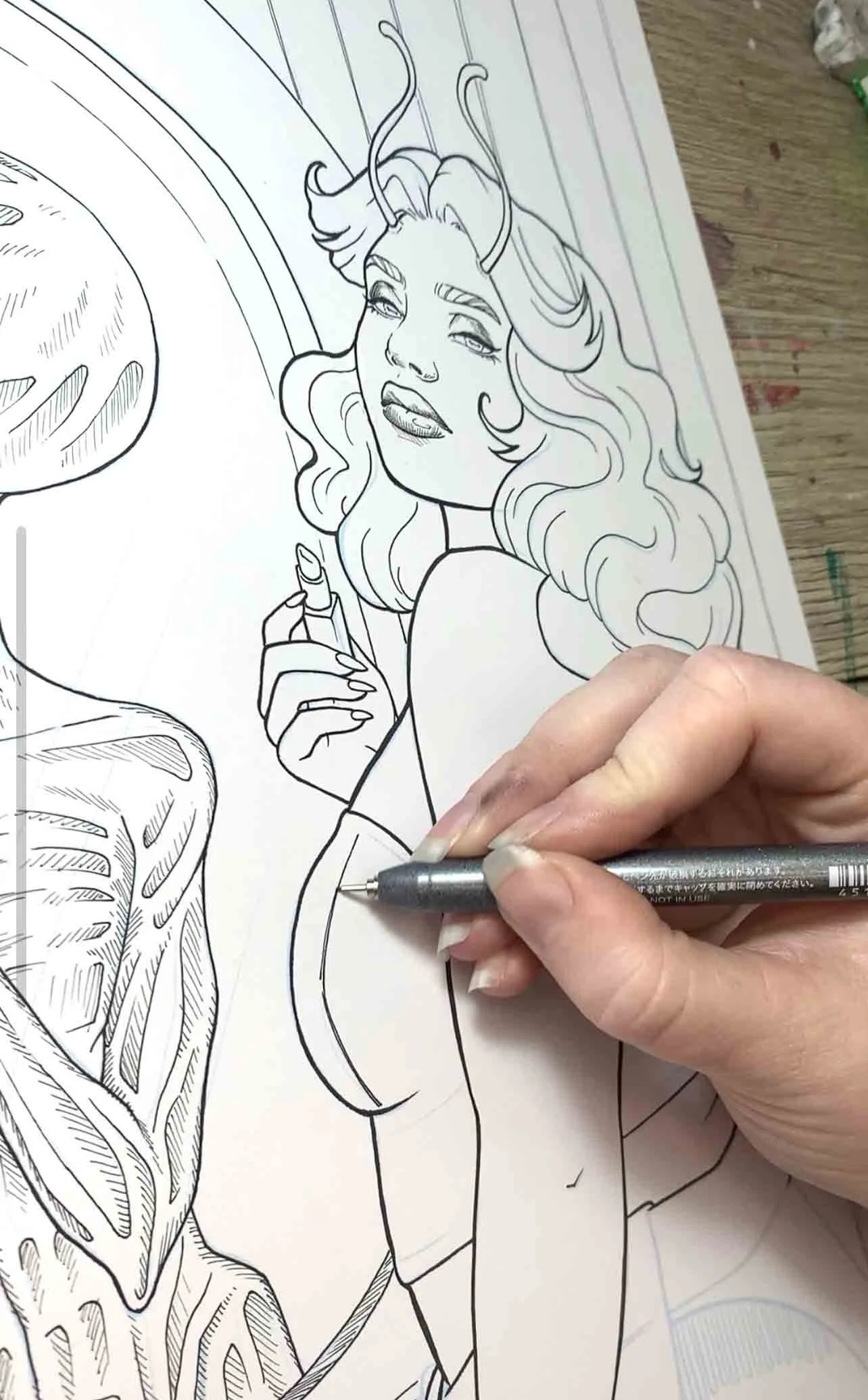 The Shapeshifter - harlequinspaceopera. 2.jpg