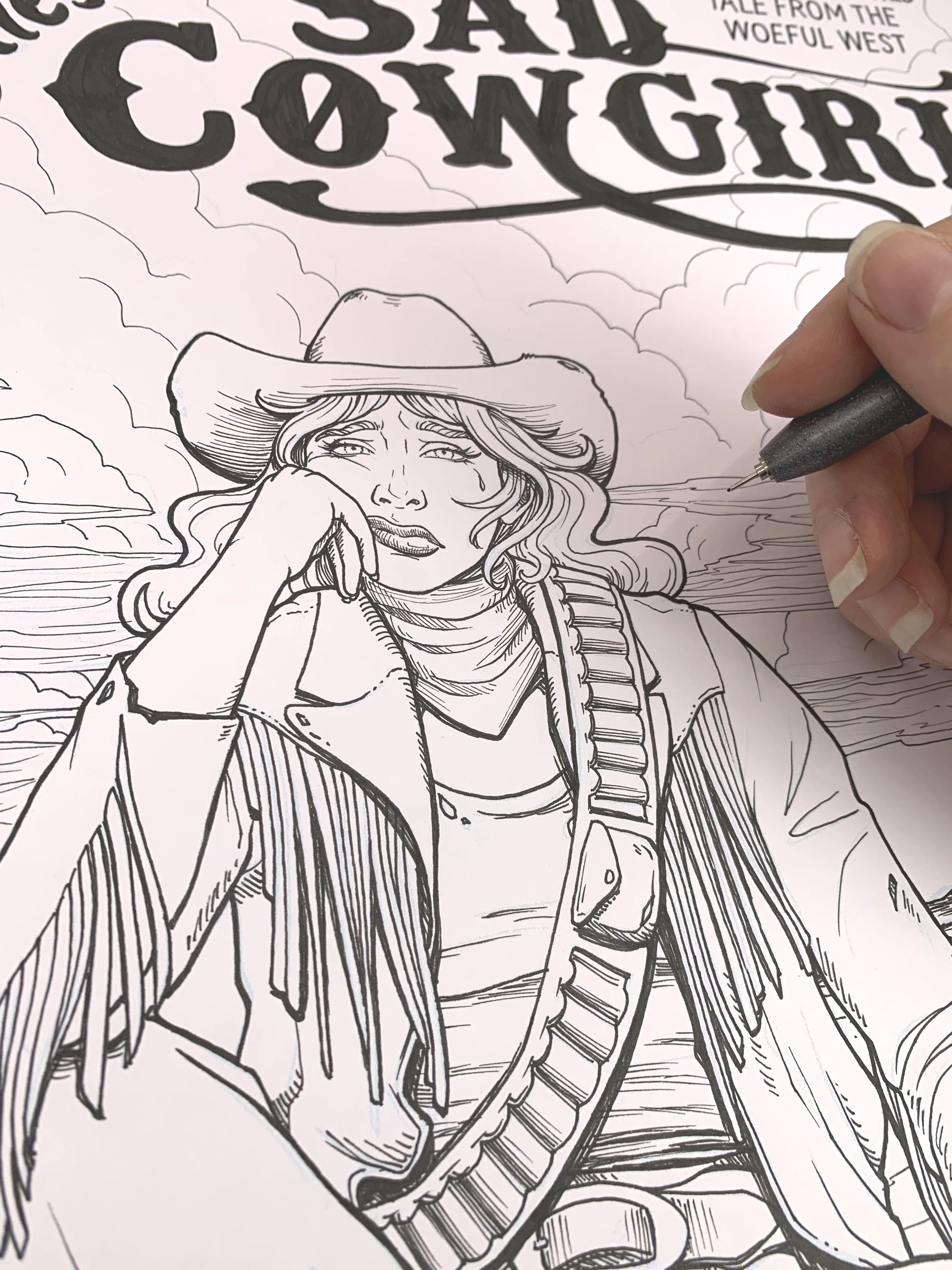 Inktober PDF Colouring Book