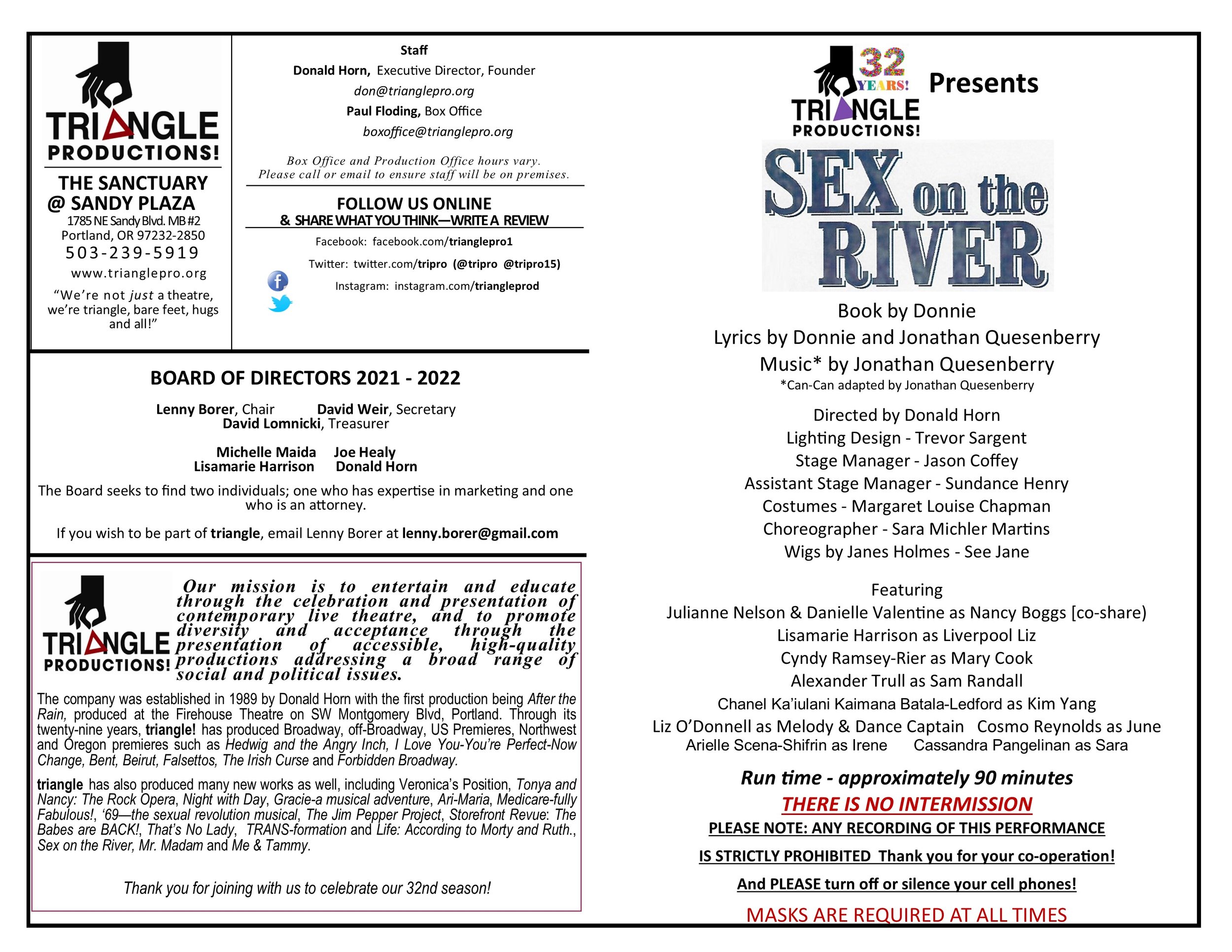 Program - Sex on the River page 1.jpg