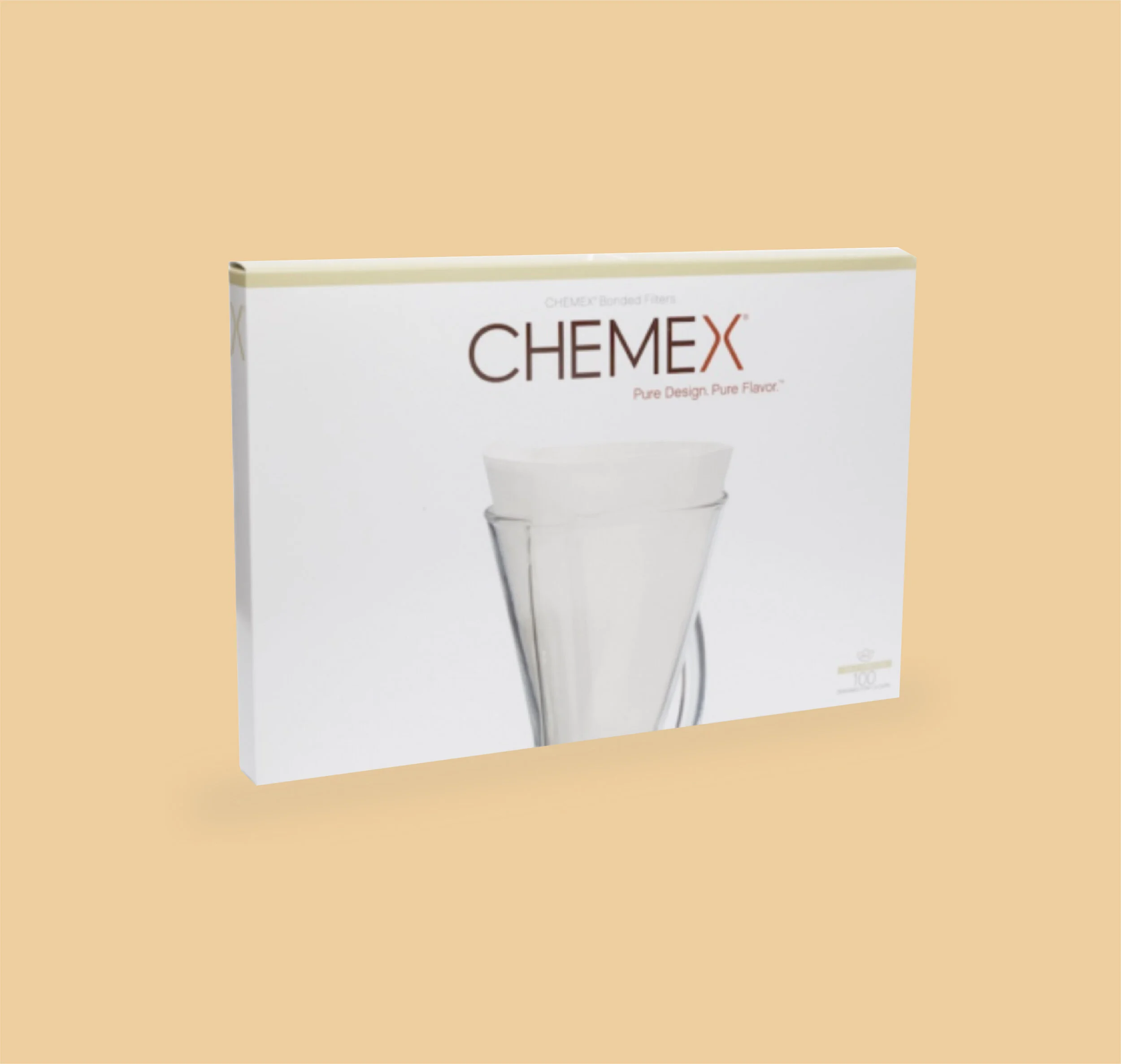 chemex bonded filters unfolded half moon