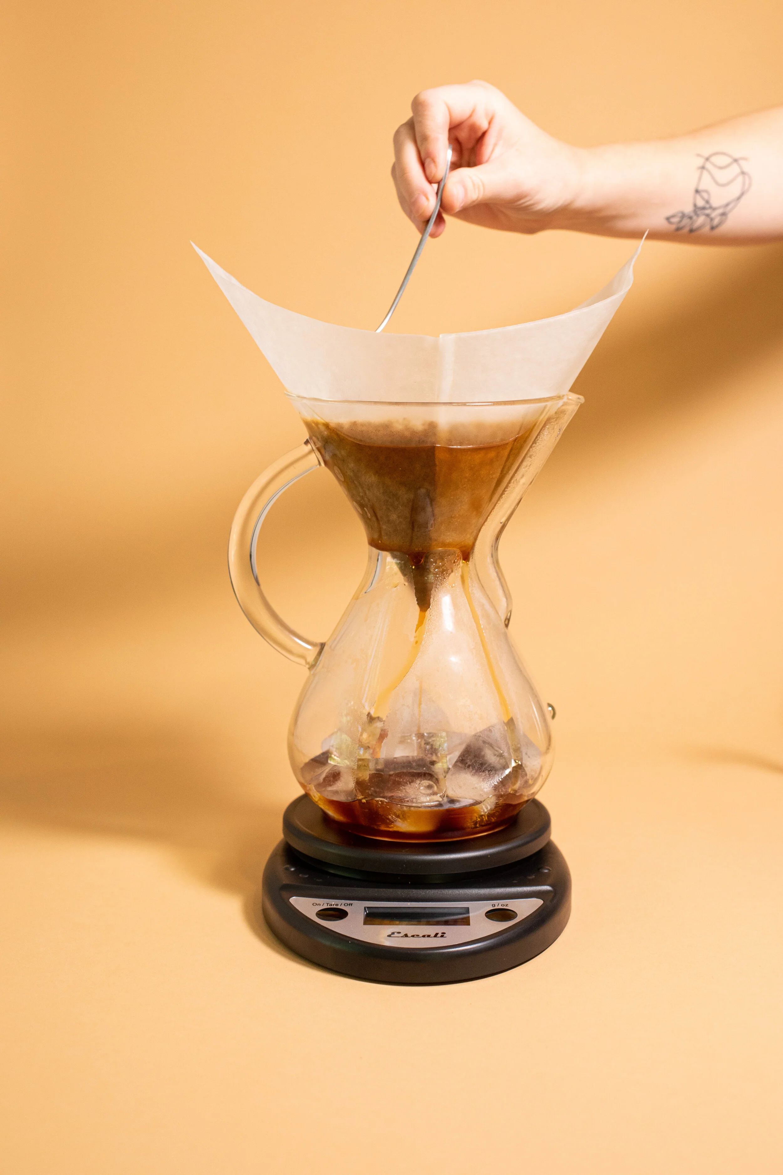 Brewing Guide Iced Chemex — Crema Coffee Roasters