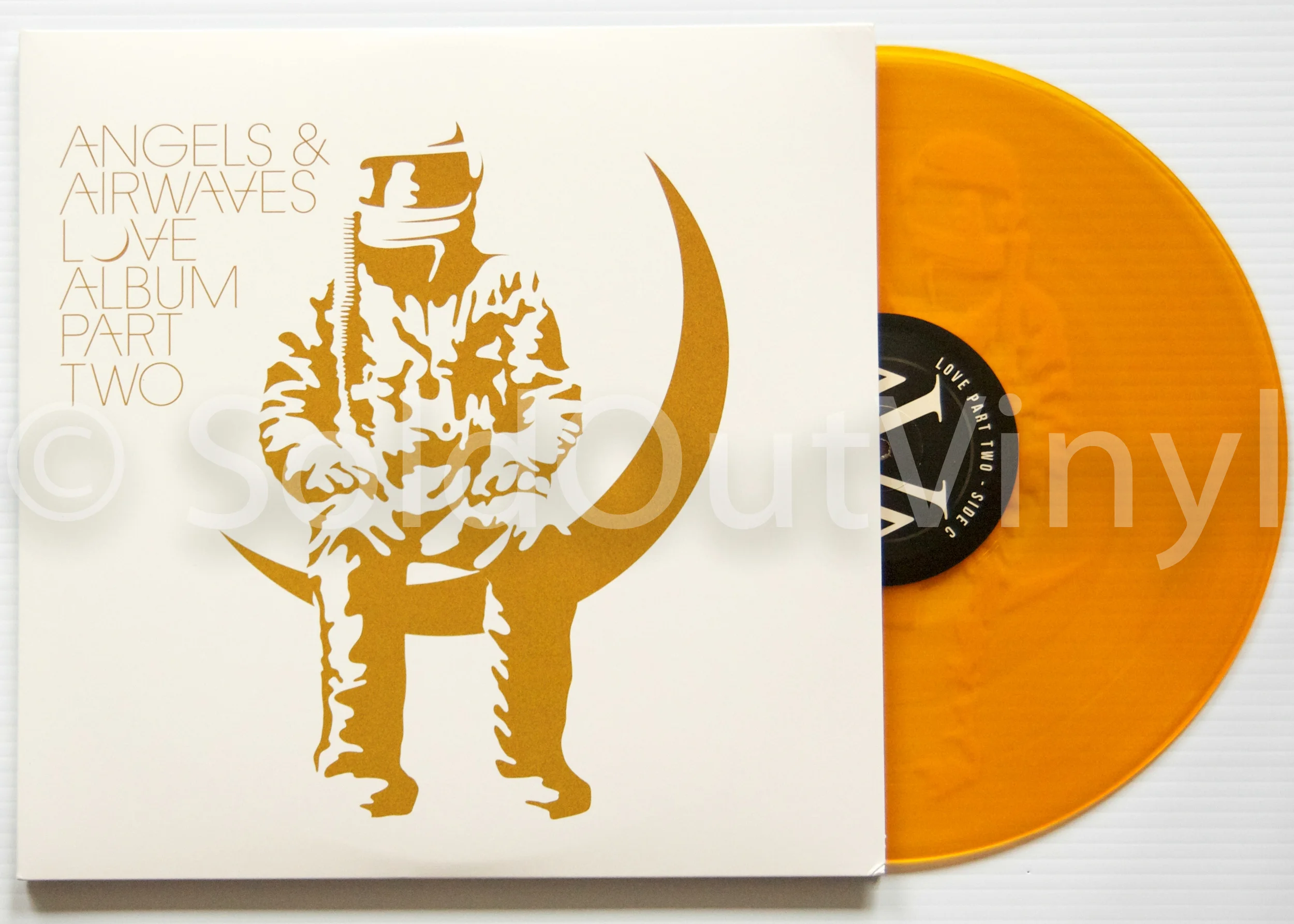 Angels and Airwaves - Love Part 2 Vinyl - ModLife Gold LP