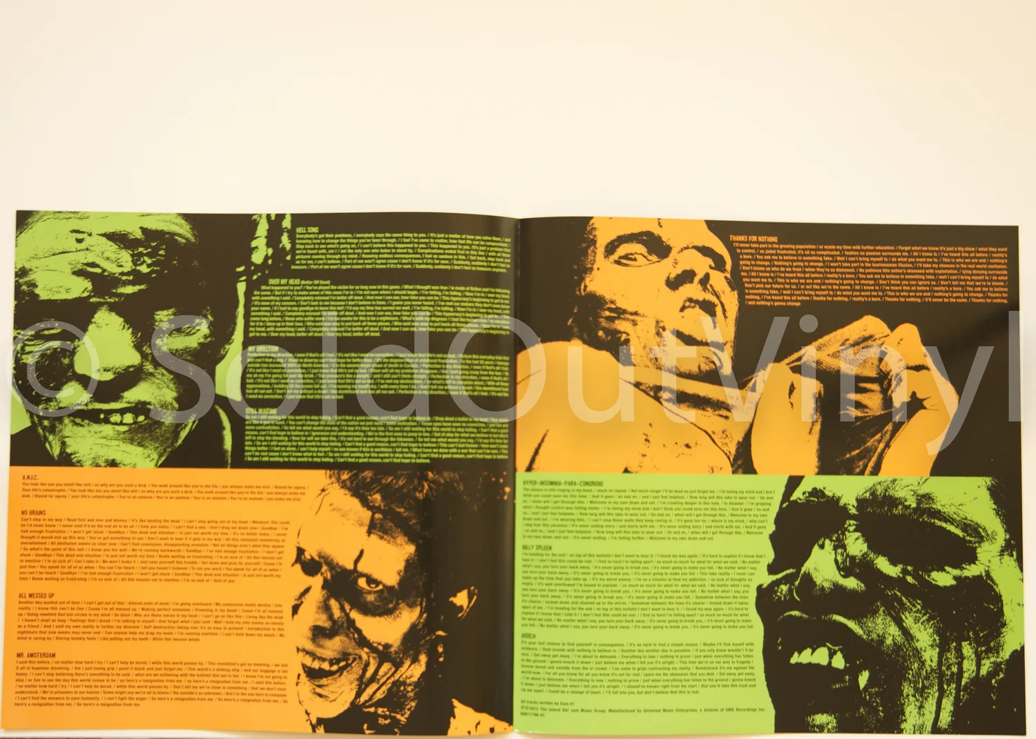 Sum 41 - Does This Look Infected? Vinyl LP — SoldOutVinyl