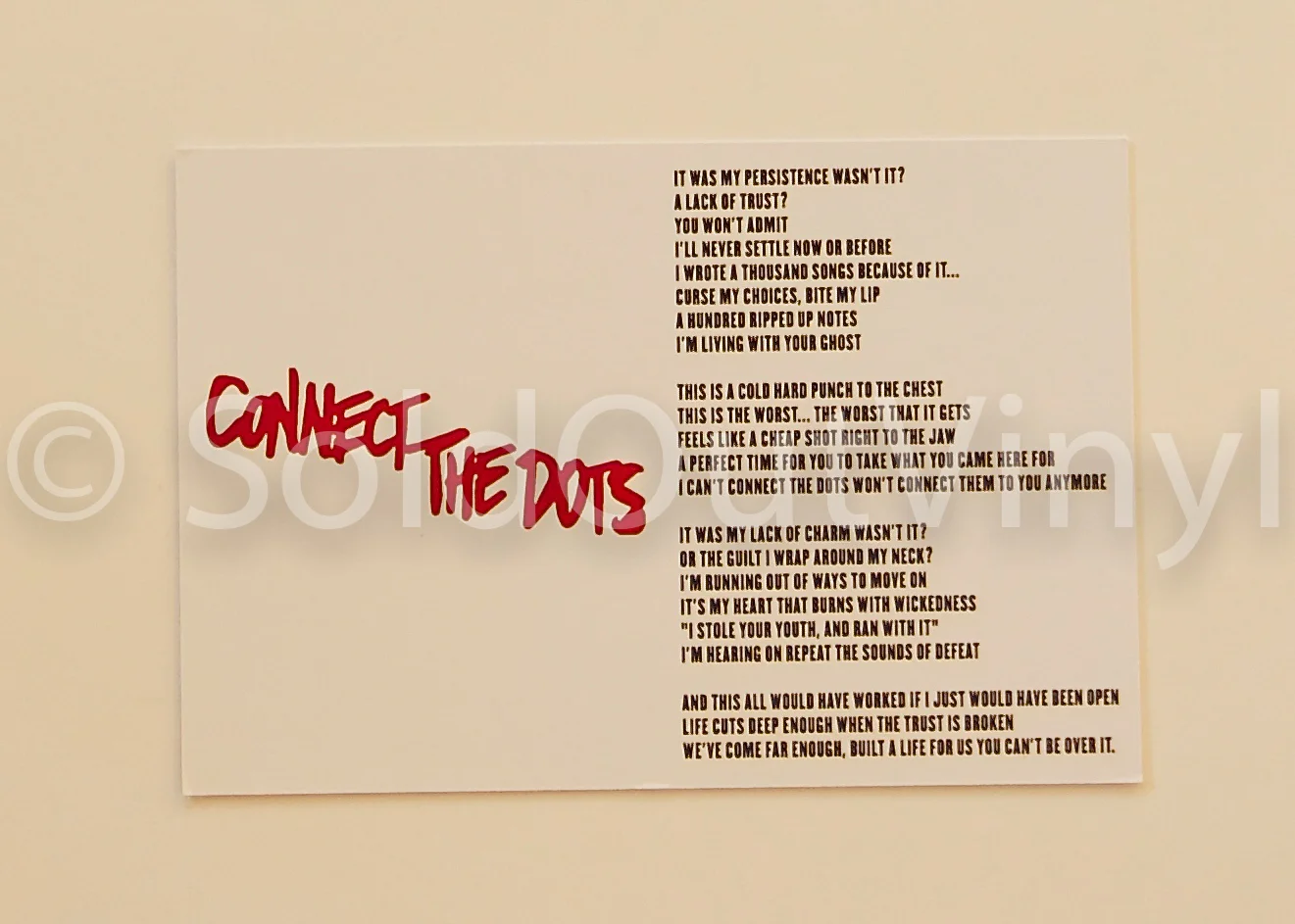 New Found Glory Connect The Dots 7 Vinyl Soldoutvinyl