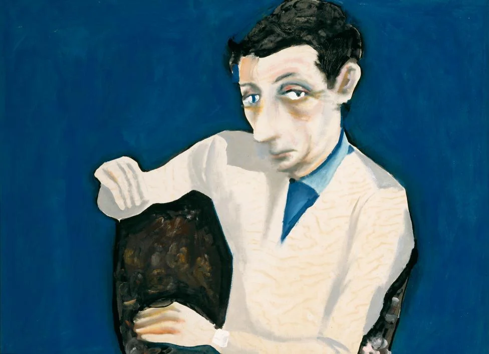 Charles BLACKMAN, Georges Mora, 1956 enamel paint on paper on composition board, 97.1 x 130.4 cm Collection of the National Gallery of Victoria, Melbourne Image courtesy of the artist