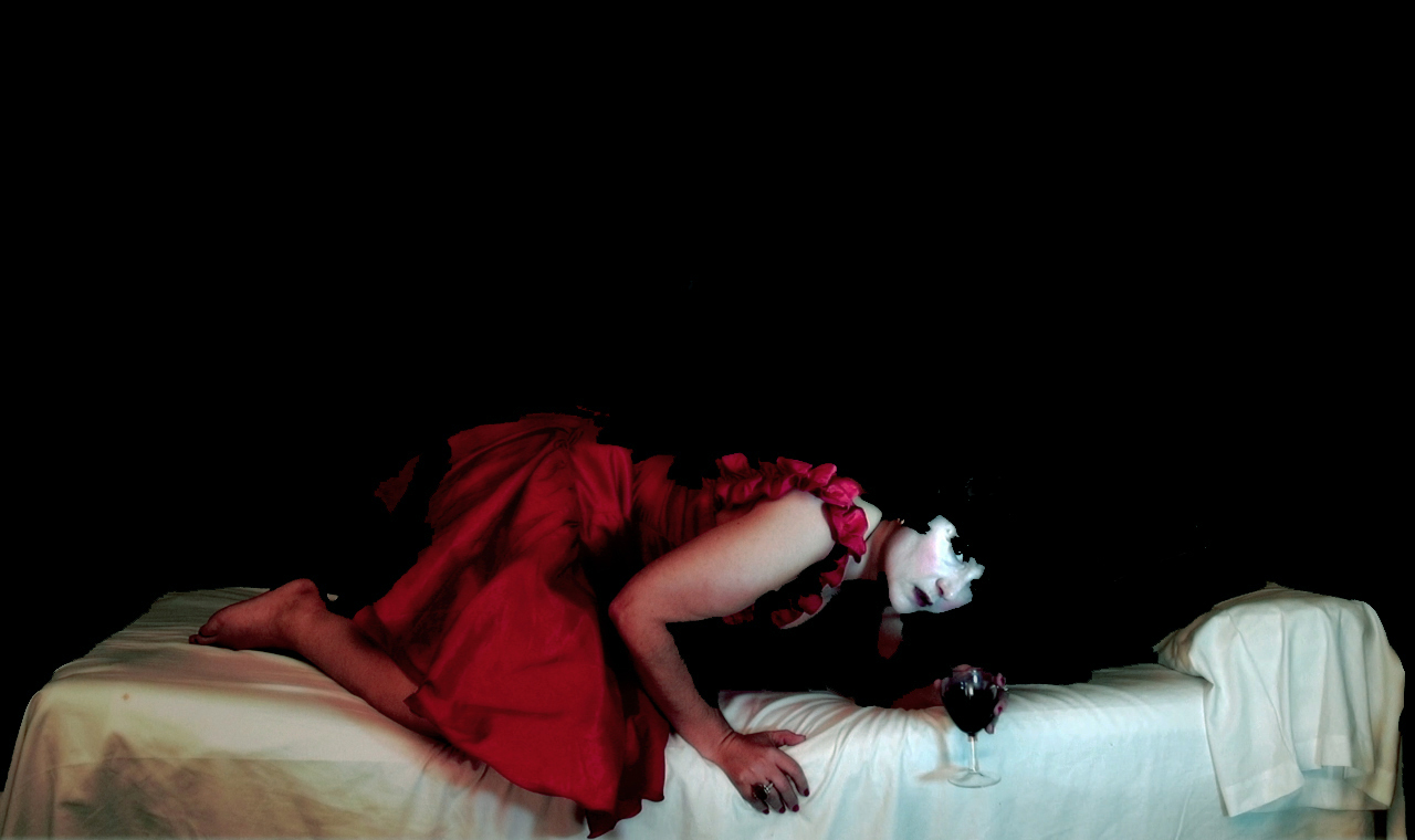 Still image: Inez de Vega, Dying not to be , 2013, HD video
