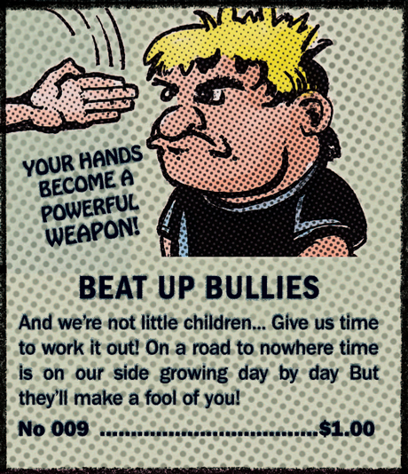 Beat Up Bullies Comic Book Ad