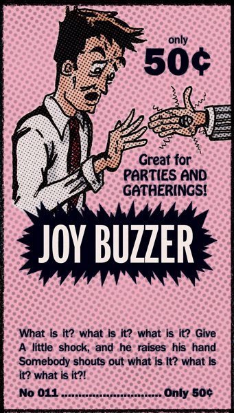Joy Buzzer Comic Book Ad