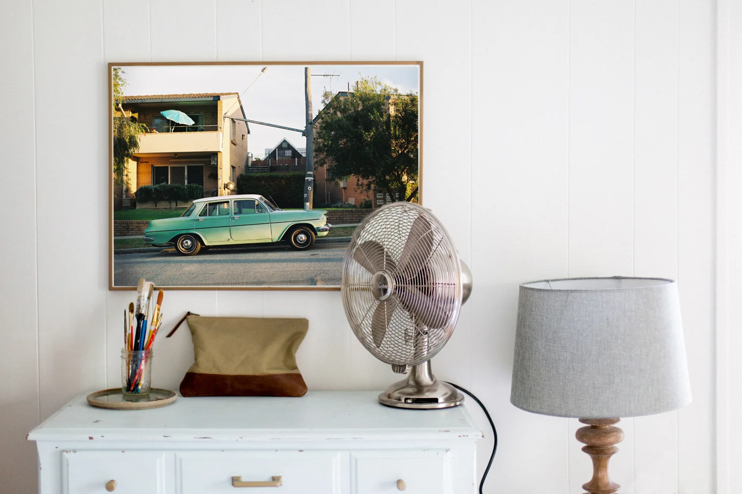 car frame green umbrella.jpg