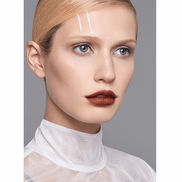 Space Age Love Story.  One of the many new images on my website (link in bio)

#beauty #redlips #editorial #publishedwork