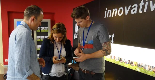 Checking the tech.jpg