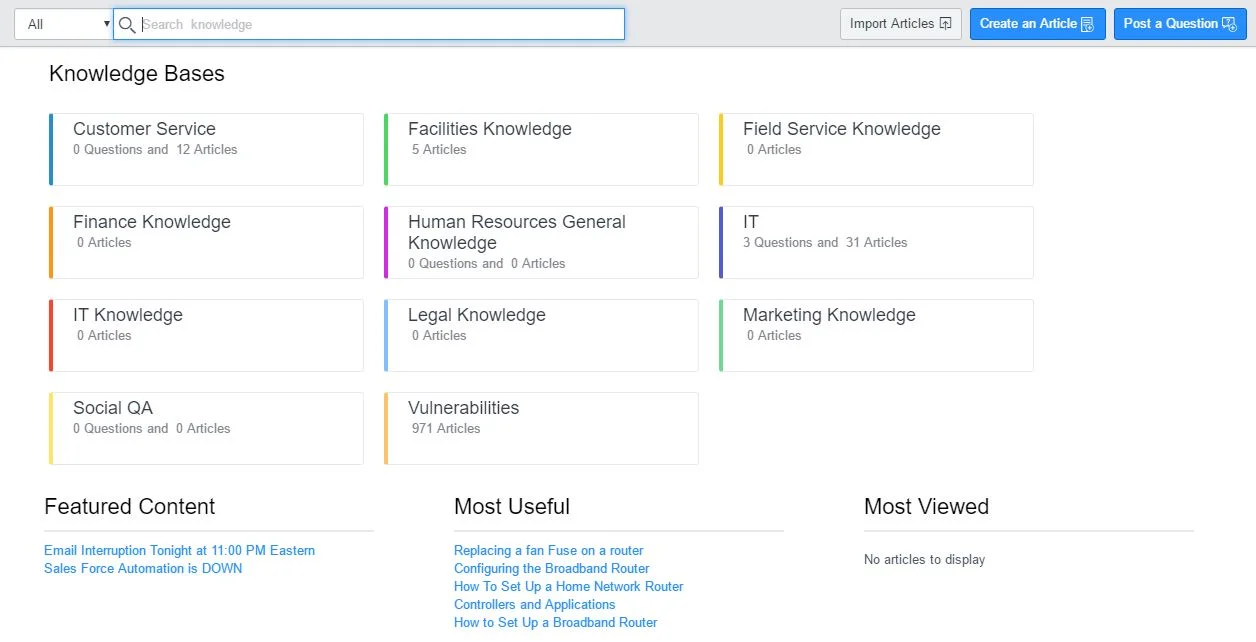 Knowledge Management Home Page