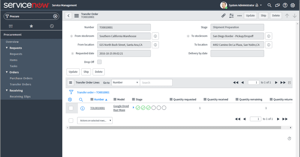 Servicenow Inventory System Procurement — ServiceNow Elite
