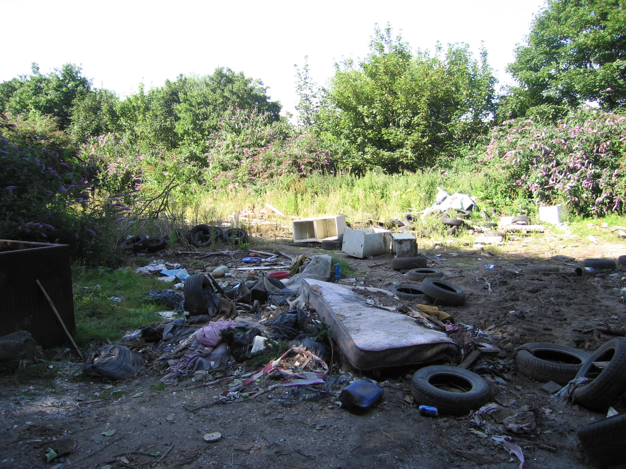 Fly-tipping is a real problem that land managers have to deal with, particularly in times of budget cuts where resources for clearing rubbish are limited.