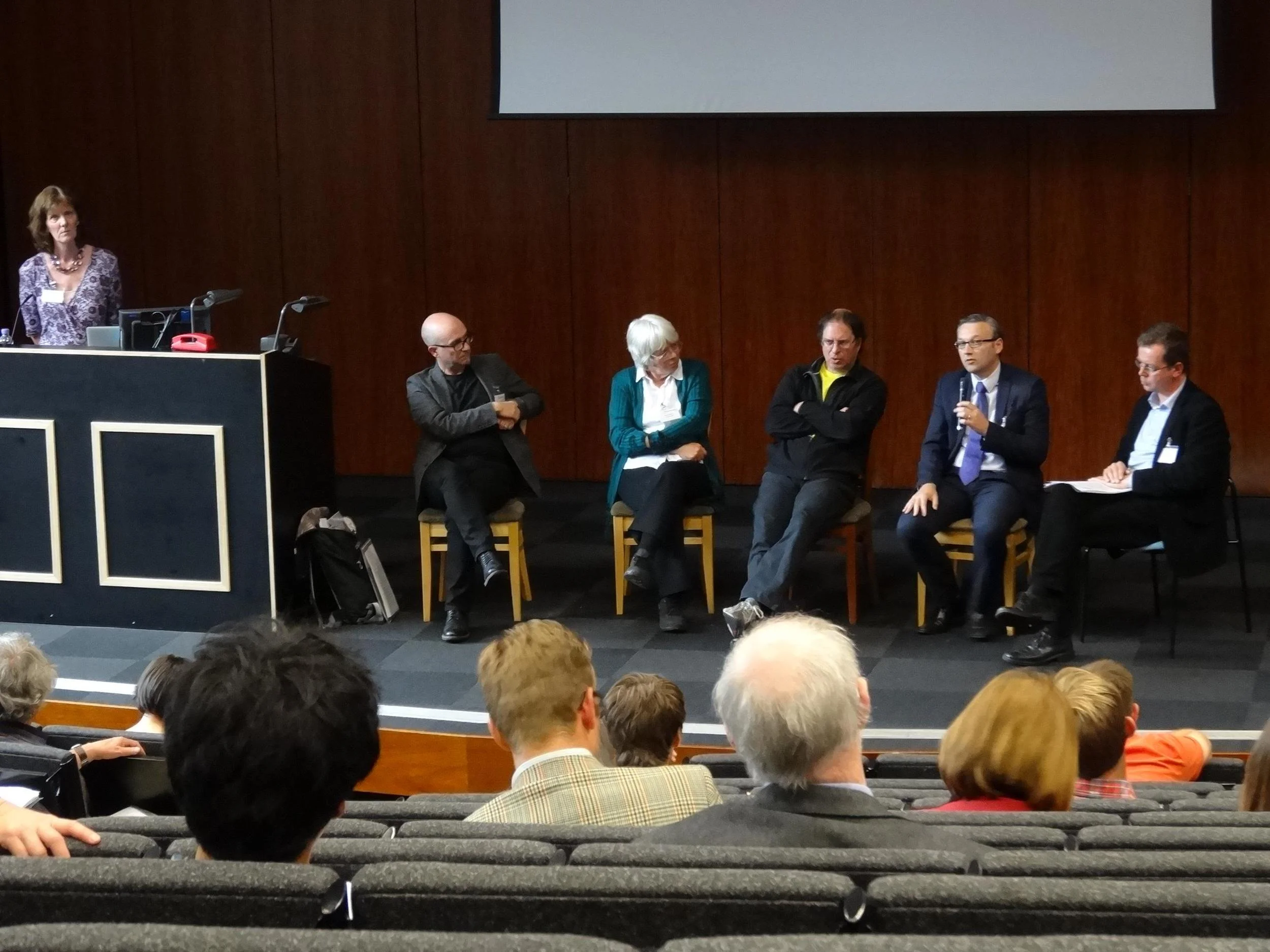 The place-keeping conference panel