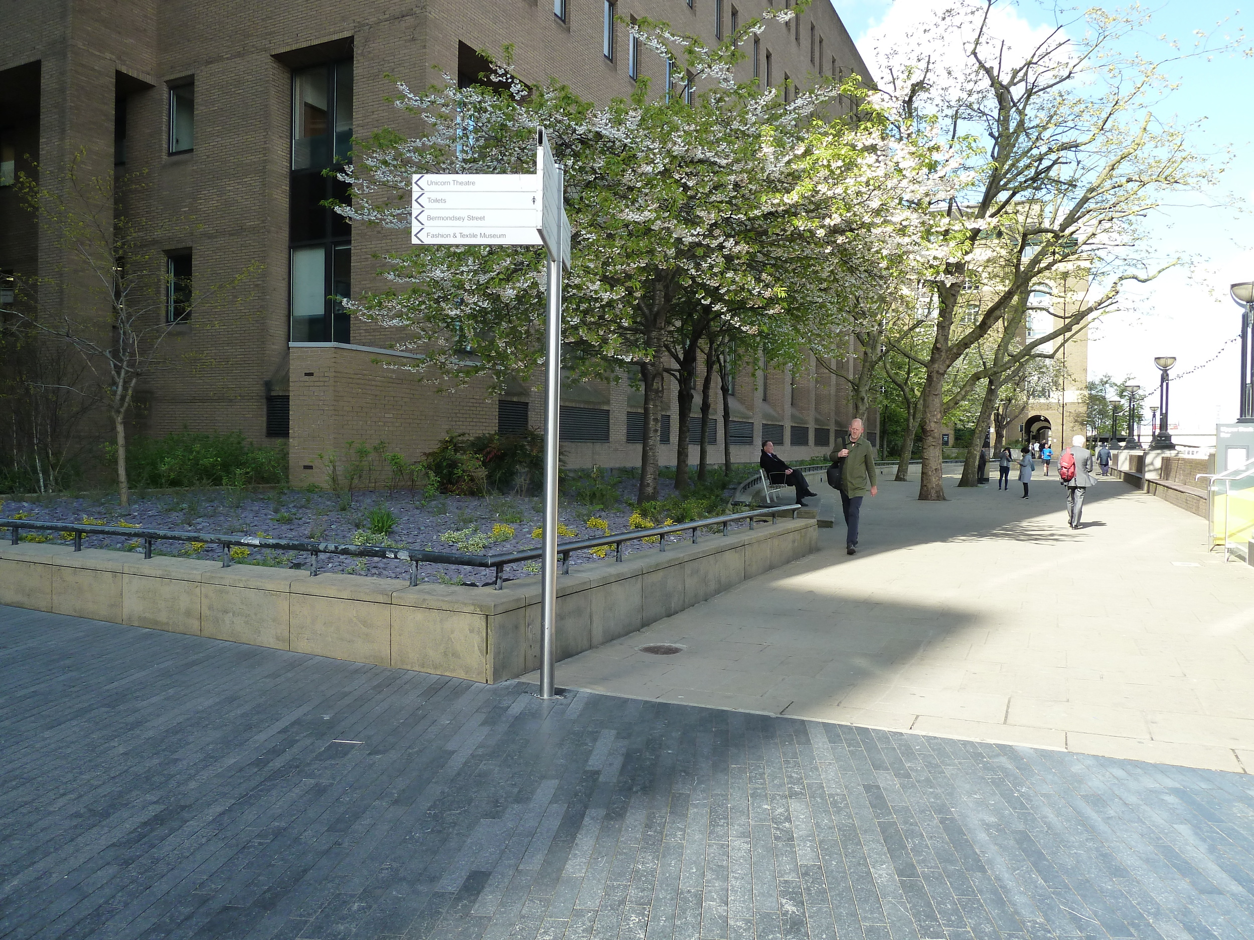 Paving materials may help you work out when a space is managed under different arrangements.