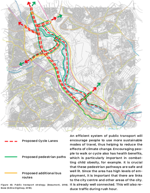 2nd year undergraduate Emma Beaumont's public transport strategy