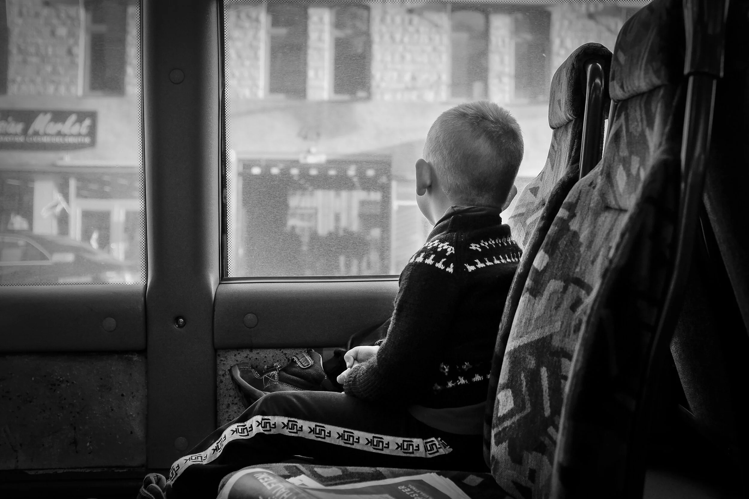 Watching life go by. Stockholm, Sweden.