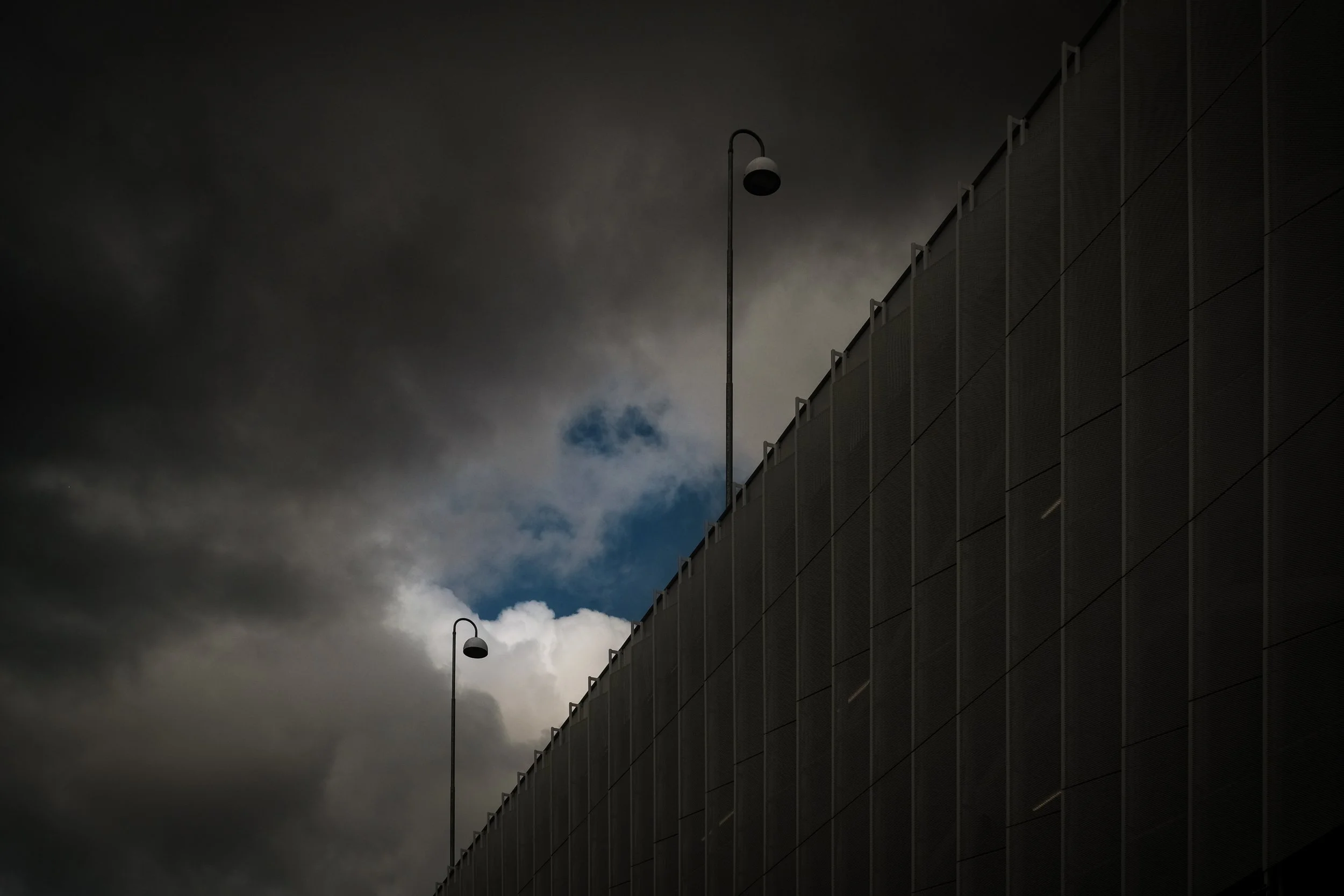 Parking garage, Råcksta, Sweden.