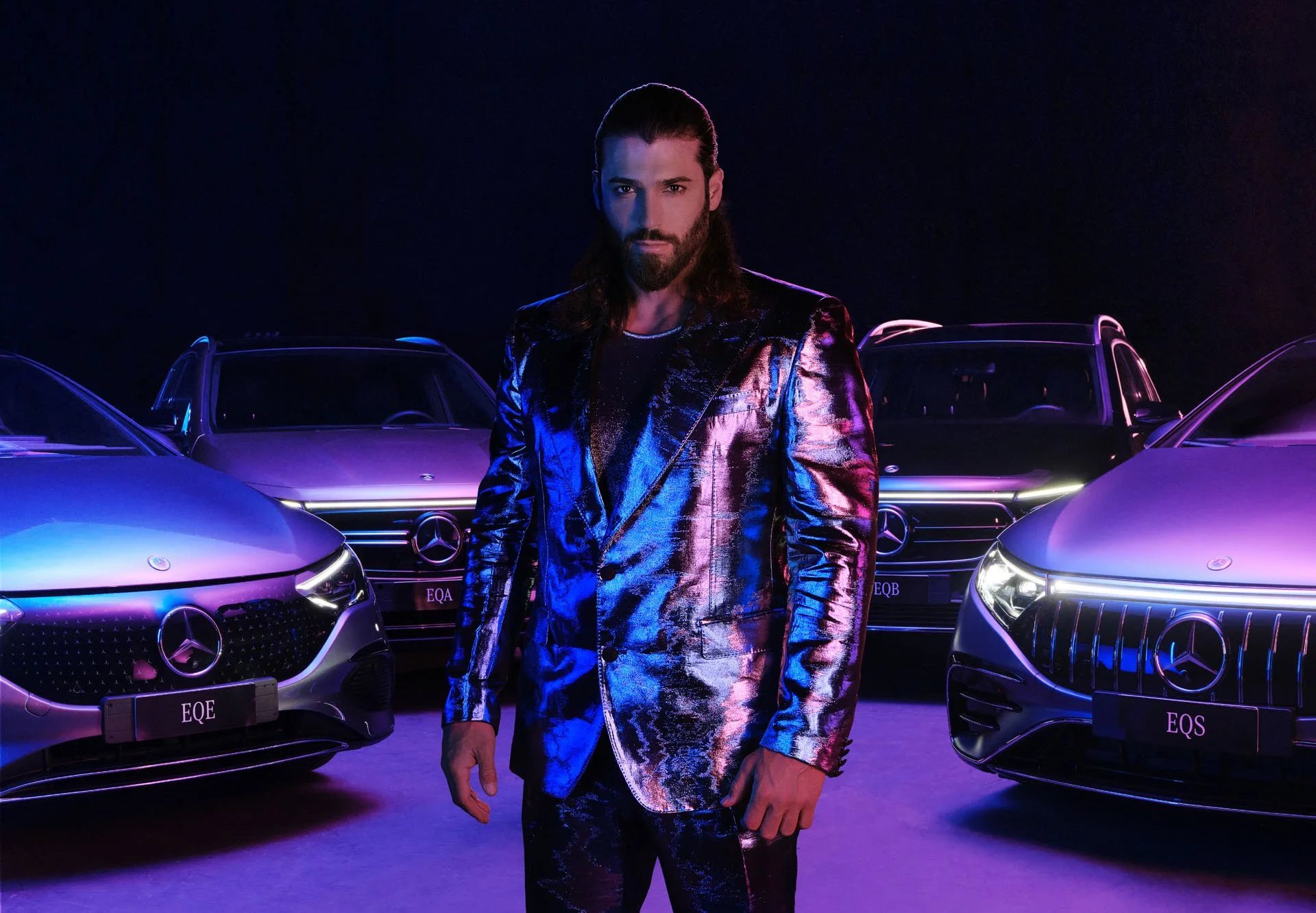 Mercedes Benz Eq series with Can Yaman