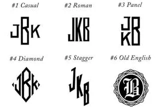 monograms