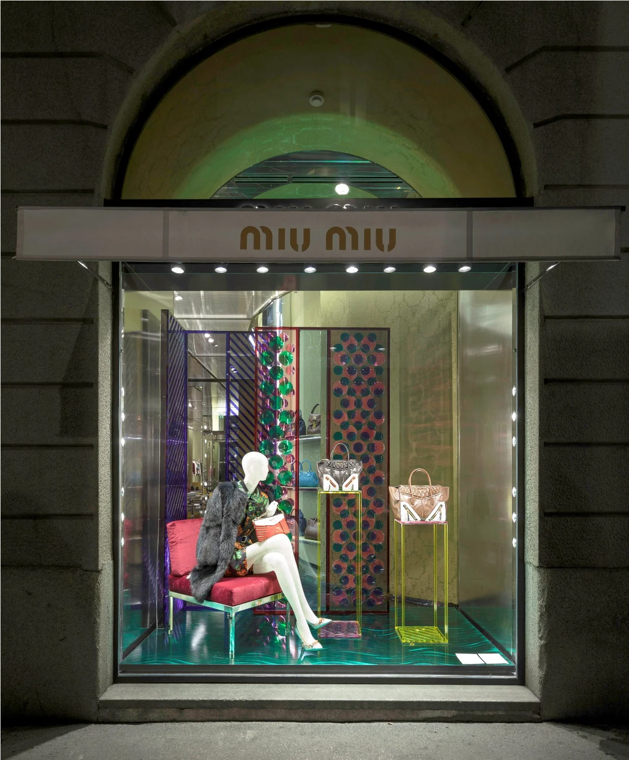 Festive pop aesthetics at Miu Miu